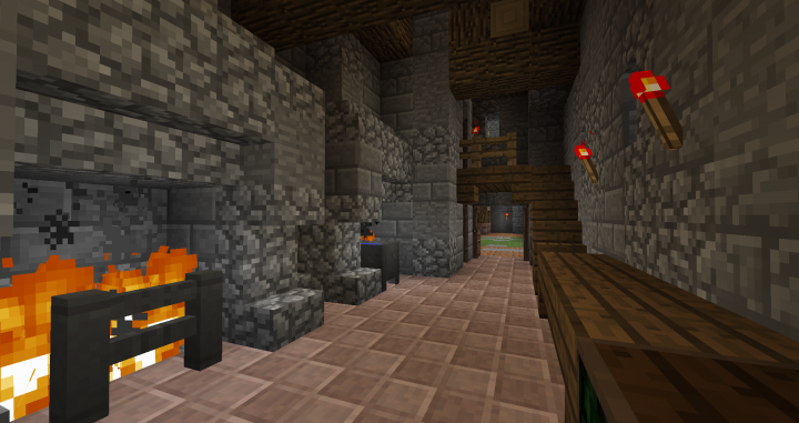 Castle kitchen