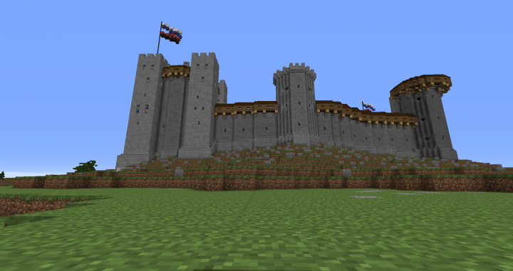Backside of the castle