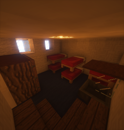 Staff cabin