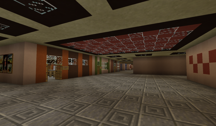 Interior of the mall