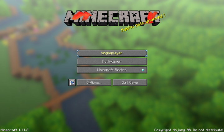 Title screen