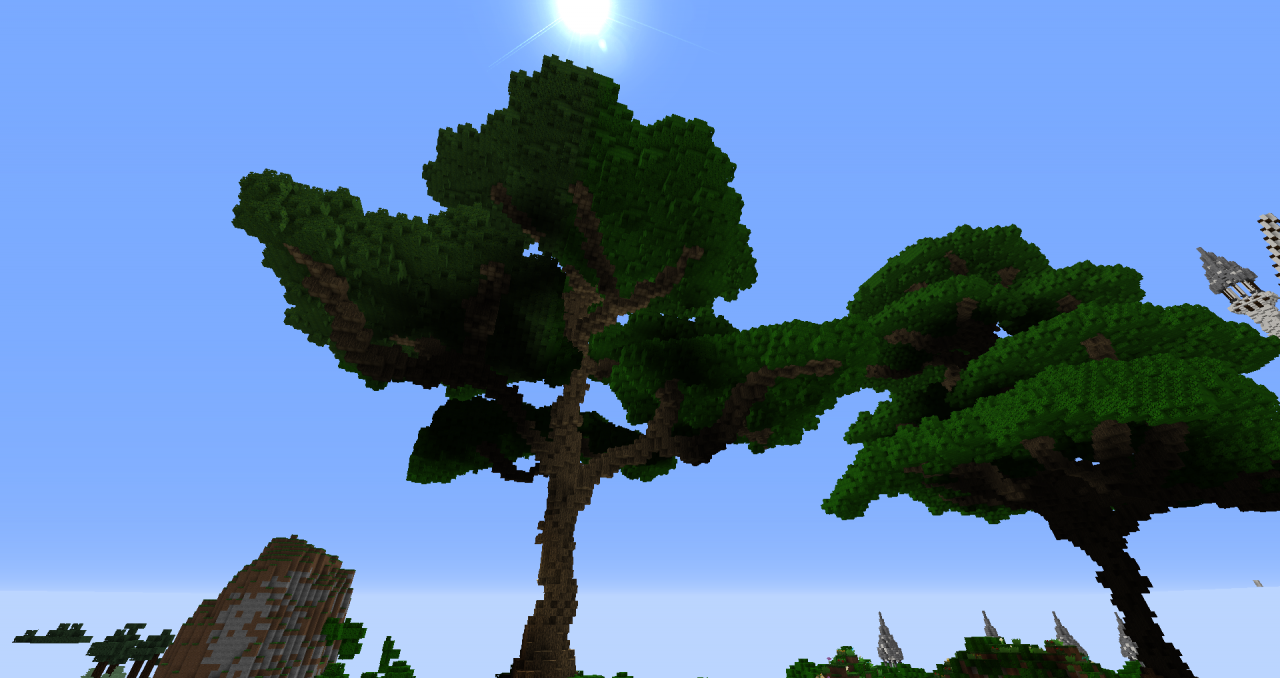 Tree WorldEdit Tree Minecraft Map