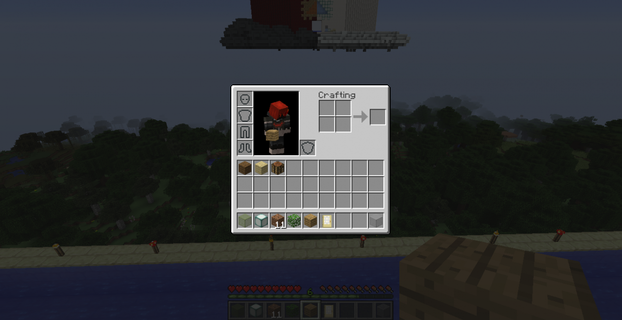 No More 1.12 Annoying HUD! No Recipe Book Minecraft Texture Pack