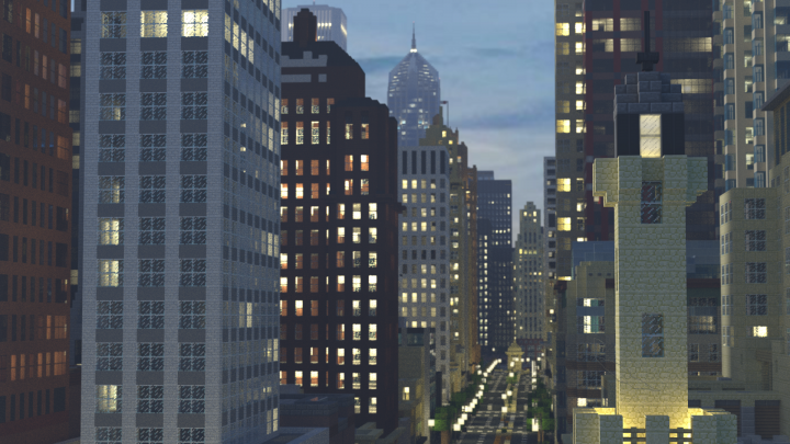 Michigan Avenue and the Chicago Water Tower