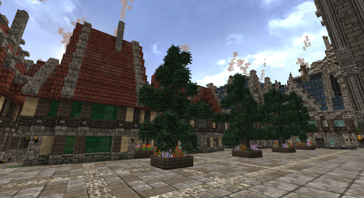 Square right next to the Cathedral