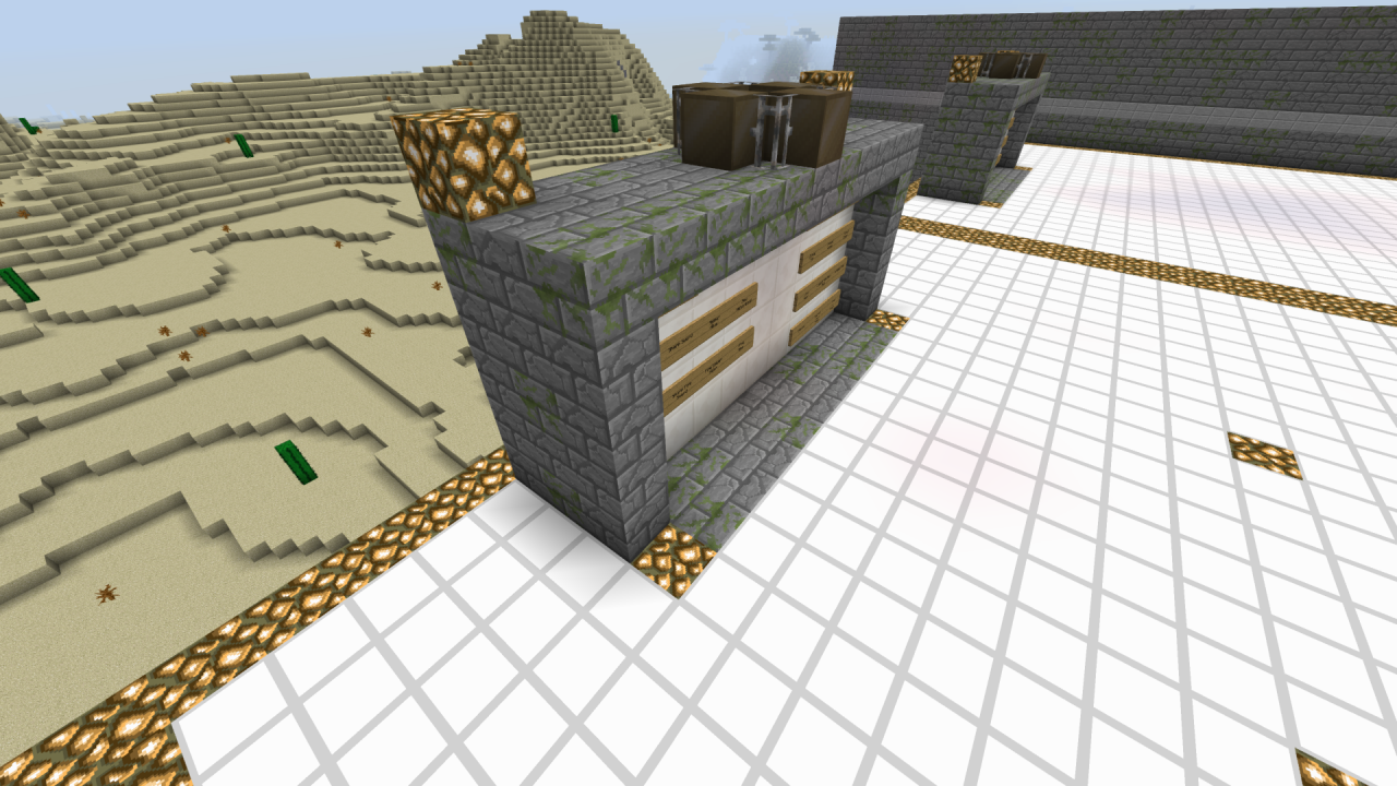 Weapon and Tools Enchantment Wall Minecraft Map