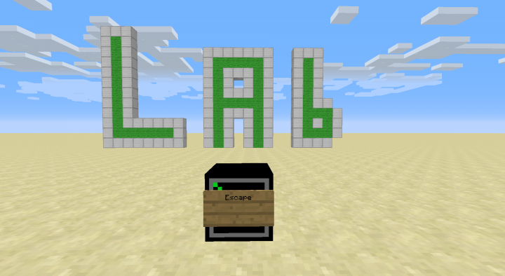 Escape the lab Minecraft Map