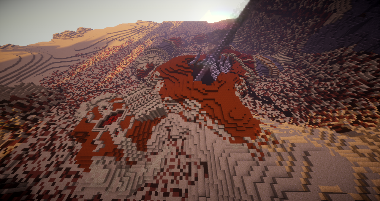 Grant the Slumbering Sand Titan Minecraft Map