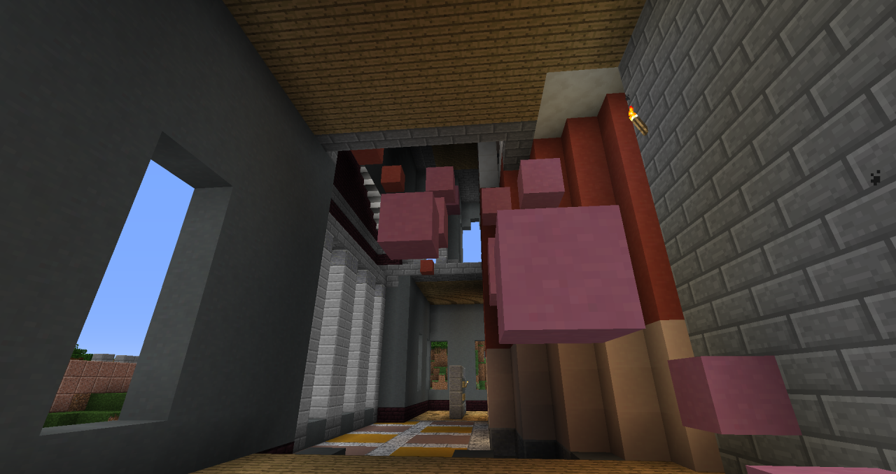 My town Called Axis Minecraft Map