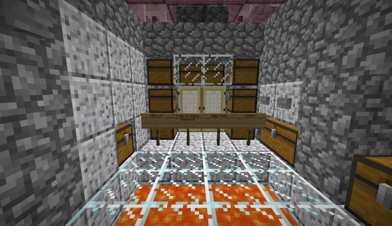 The Chests Mansion (FULL) Minecraft Map