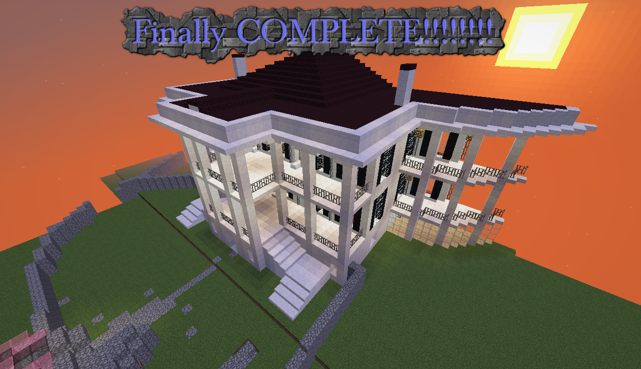 The Chests Mansion (FULL) Minecraft Map