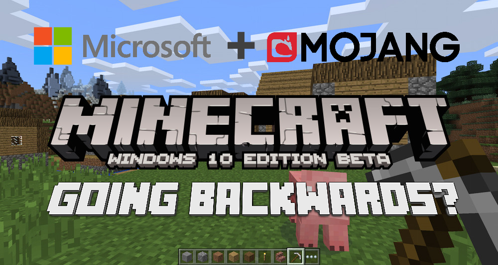 Going Backwards? My issues with Mojang and how Minecraft is moving forward Minecraft Blog