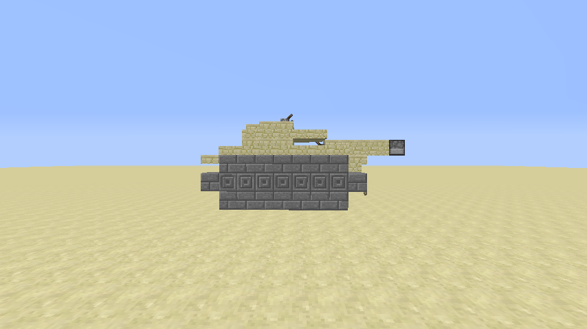 military tank (working) Minecraft Map