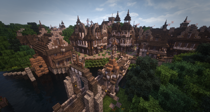 New Watermill And Castle District