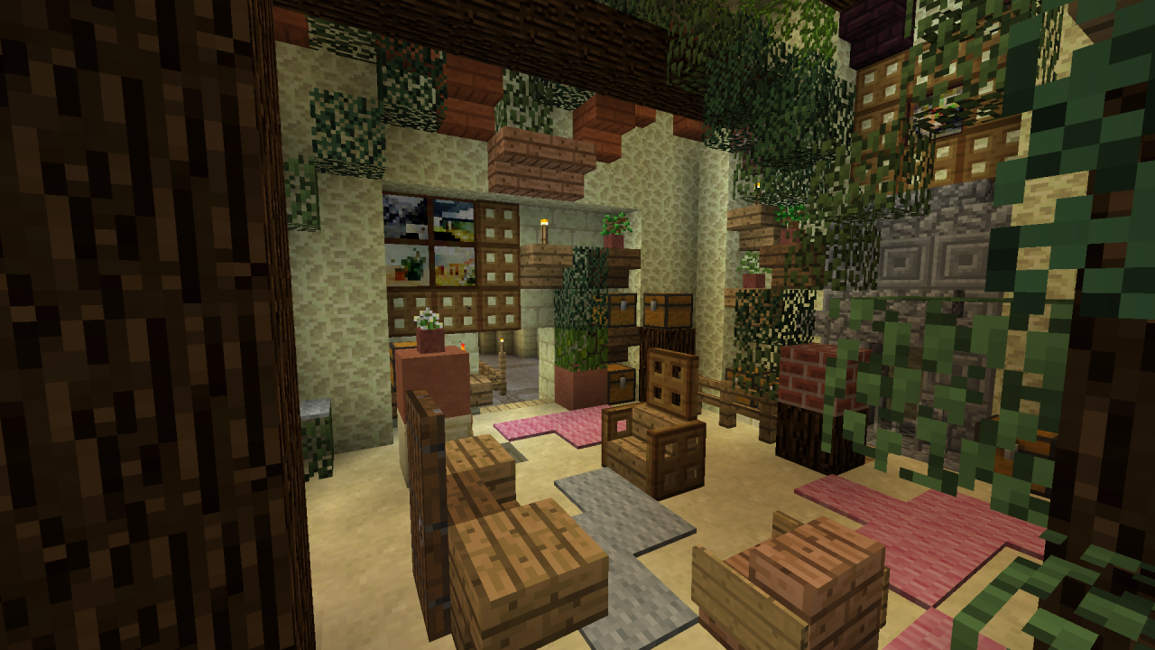 Pixie House Furnished Minecraft Map