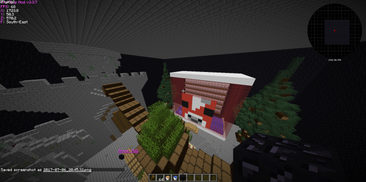 Faction Base 64x64 Minecraft Map