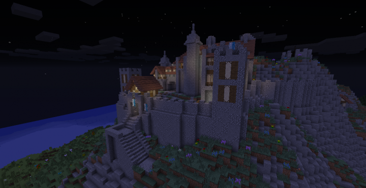 Medieval Castle - Scotland Minecraft Map