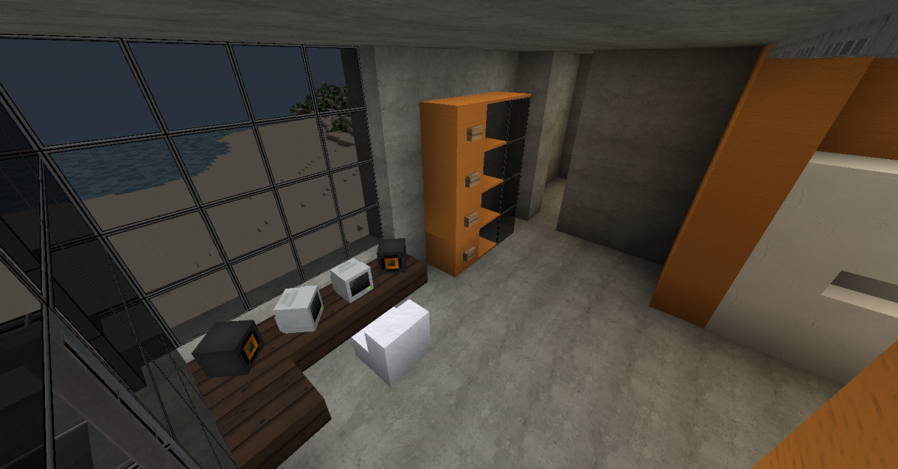 Modern lifeguard station Minecraft Map