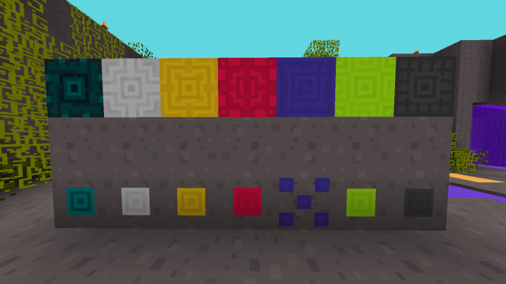 stone, ores and blocks