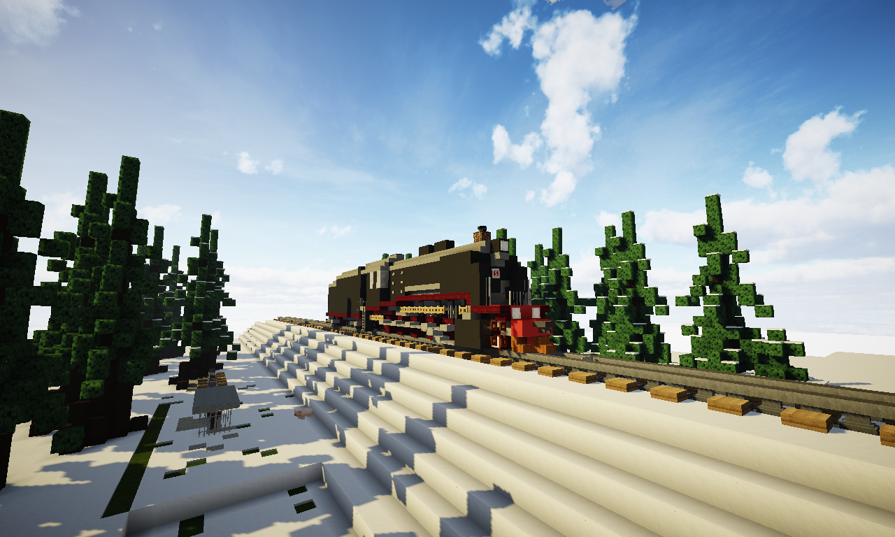 SO172211 Steam train Minecraft Map
