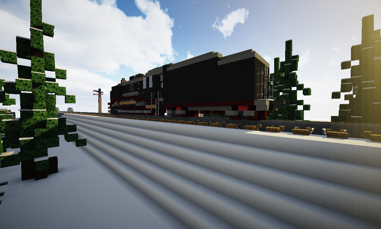 SO172211 Steam train Minecraft Map