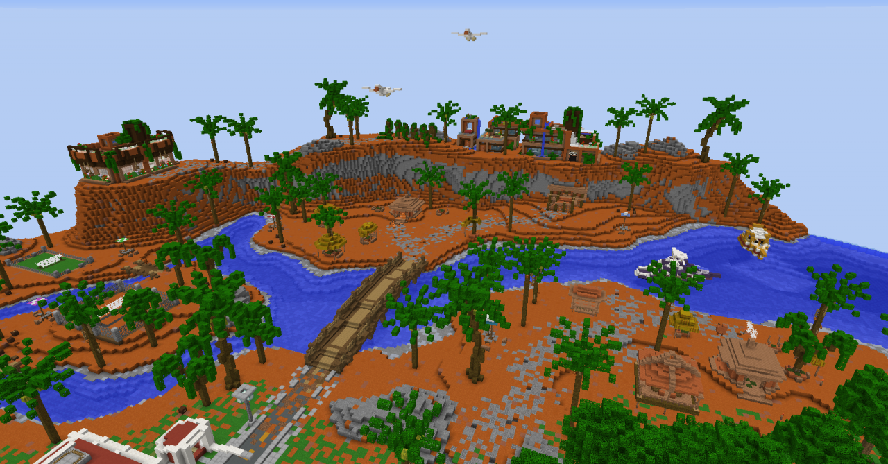 Survival Games Calabasas Minecraft Map