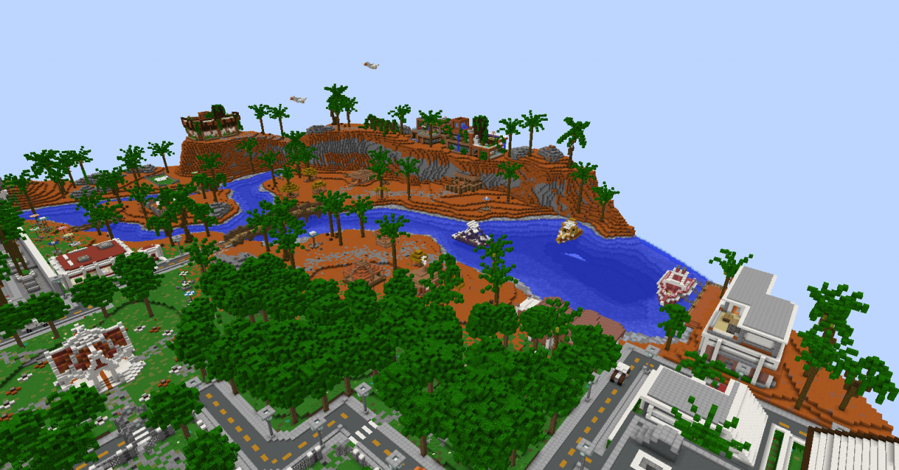 Survival Games Calabasas Minecraft Map