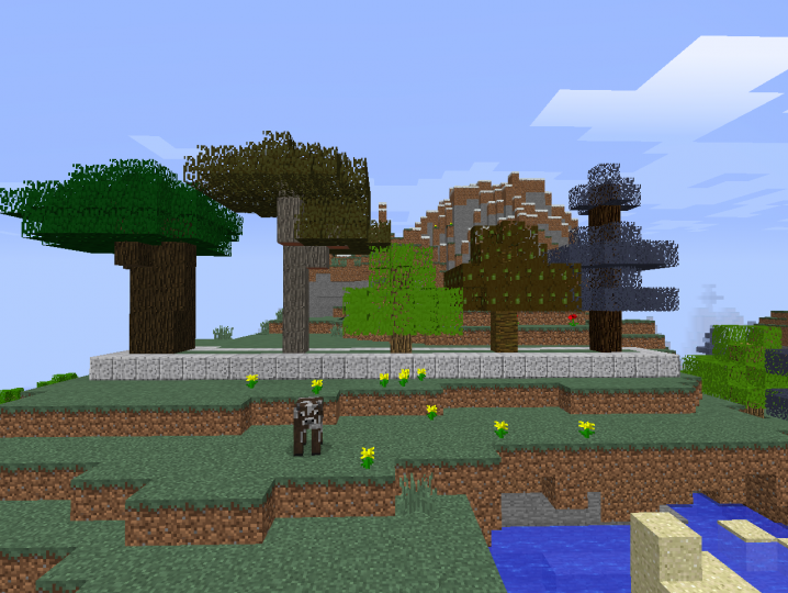 different leaf textures!
