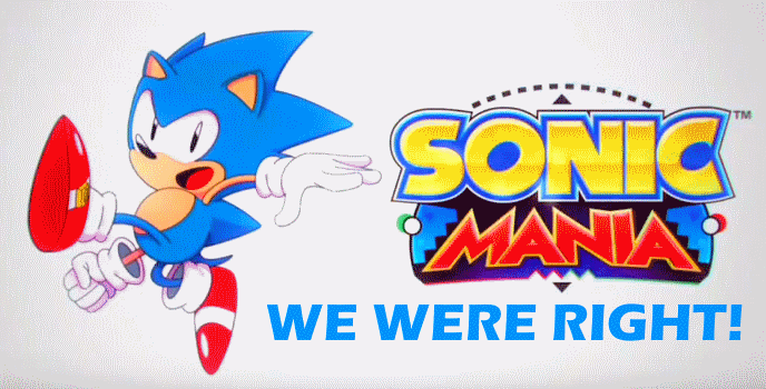 We were right about Sonic Mania and Forces [SPOILERS FOR 