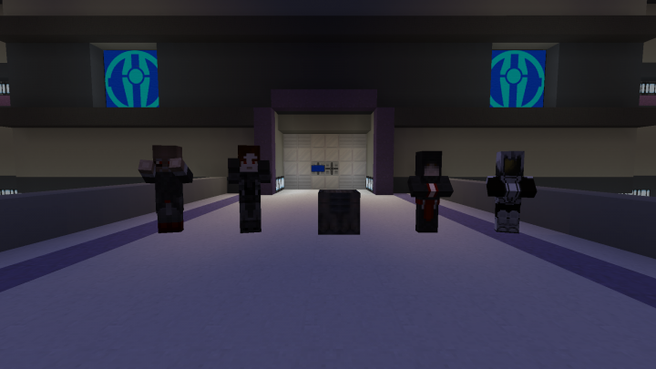 The two on the left are Zombie Villagers. They also do not have unique sounds as of yet. The shulkers sounds are all fleshed out. The evoker and vindicator also have all their sounds