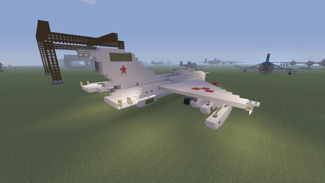 Soviet Mig-21 Fighter Jet Minecraft Map