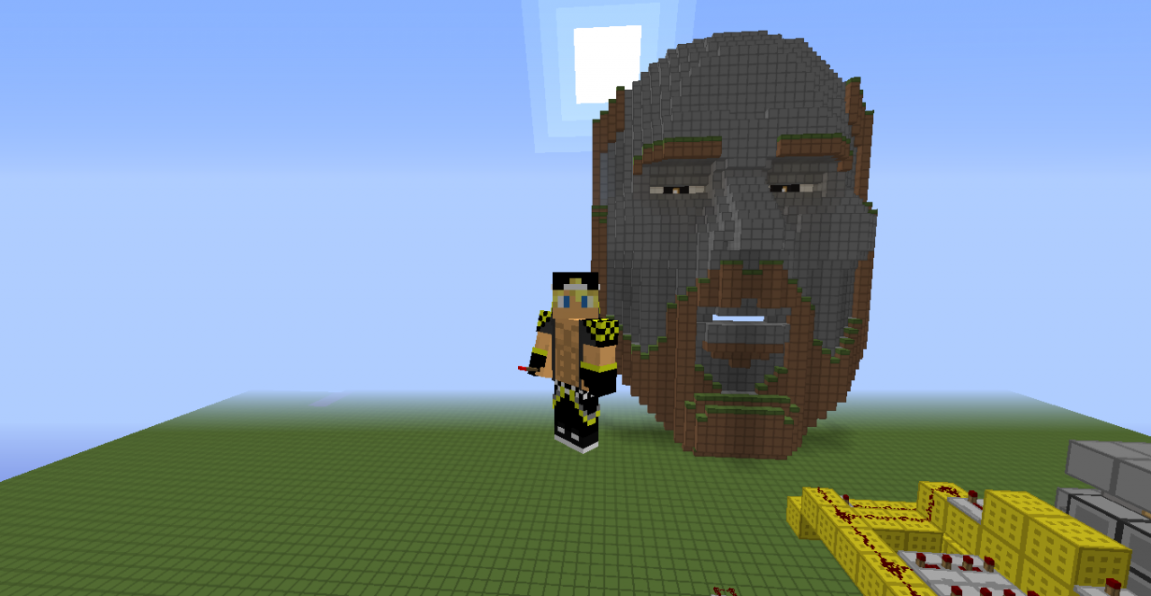 Minecraft Notch Face