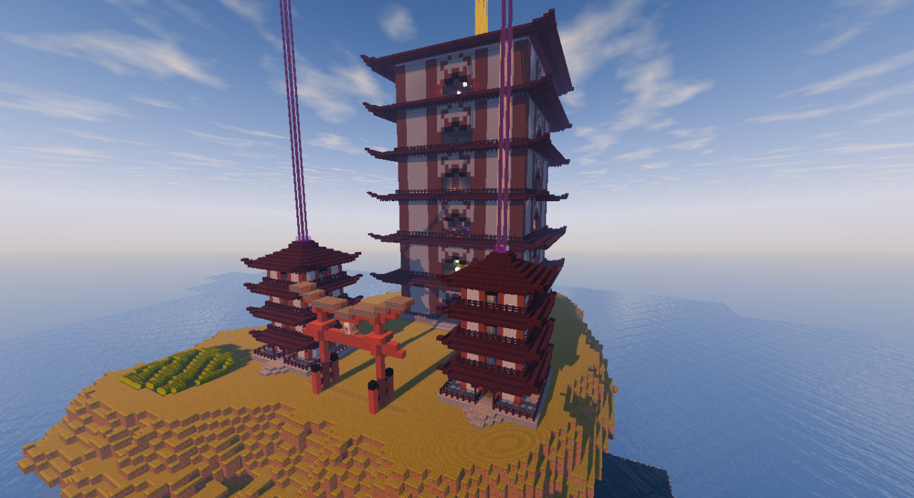KITSUNE BASE Age of Gods Minecraft Map