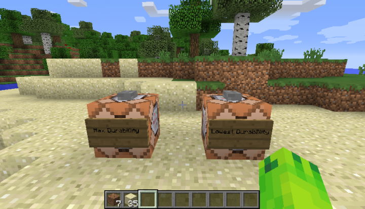 Adventure Mode Example Minecraft Map