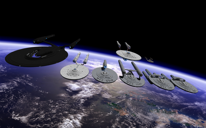 Old Star Trek Ships From The Alternate Universe Download