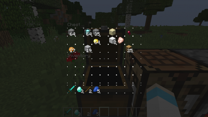 Chest with items