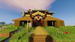 The Viking: Long House Minecraft Map & Project