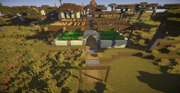 Savanna Village Transformation Minecraft Map