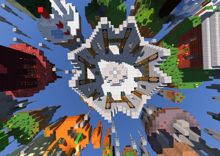 Skypvp Map 1.8 [2017] (Download) Version 2.0 Minecraft Project