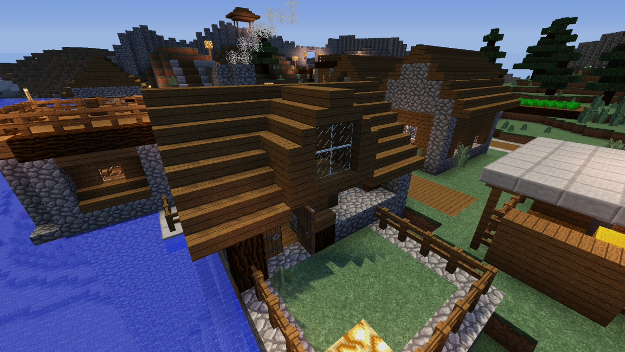 Remastered Oak Village Minecraft Map