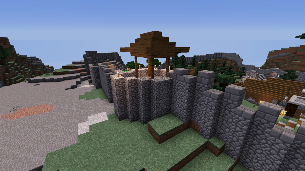 Remastered Oak Village Minecraft Map