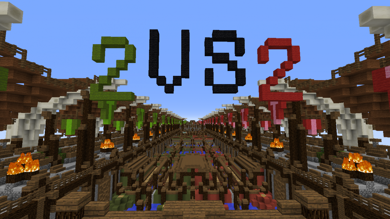 Two Vs Two Minecraft Map