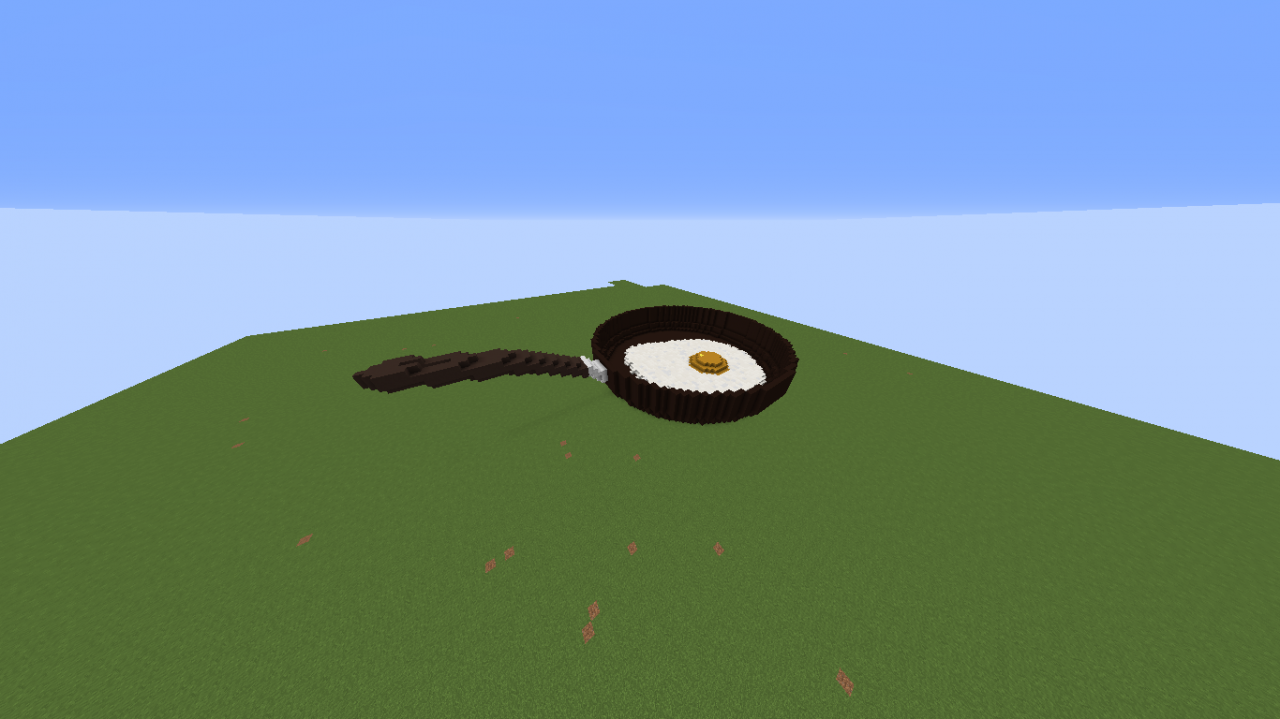 Fried Egg In Pan Minecraft Map