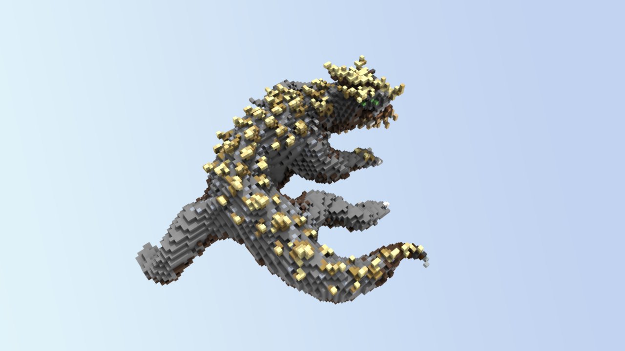 Old Lizard Organic Minecraft Map