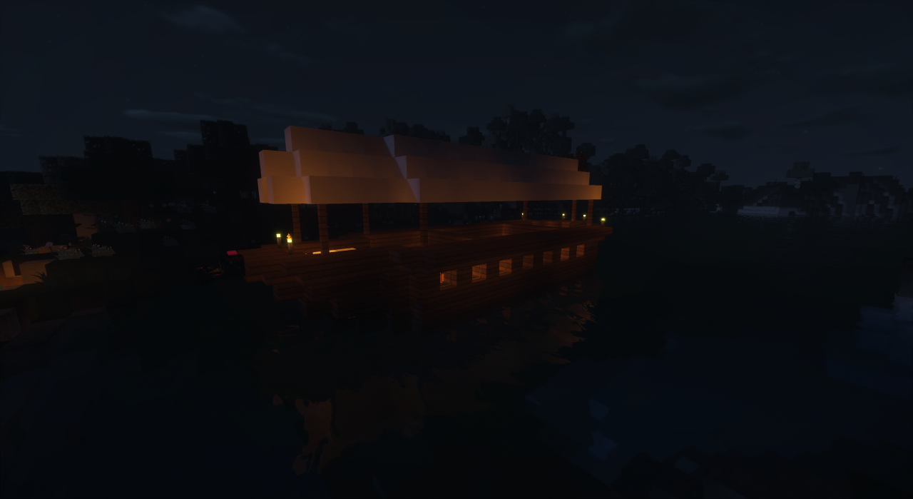 Survival Barge (boat) Minecraft Map