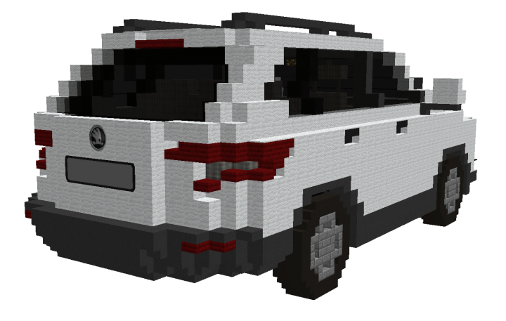 SKODA KAROQ Ambition 1.5 TSI 110kW (2017) Minecraft Map