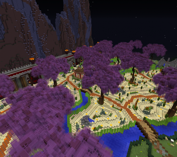 Cherry Blossom Tree Minecraft Map