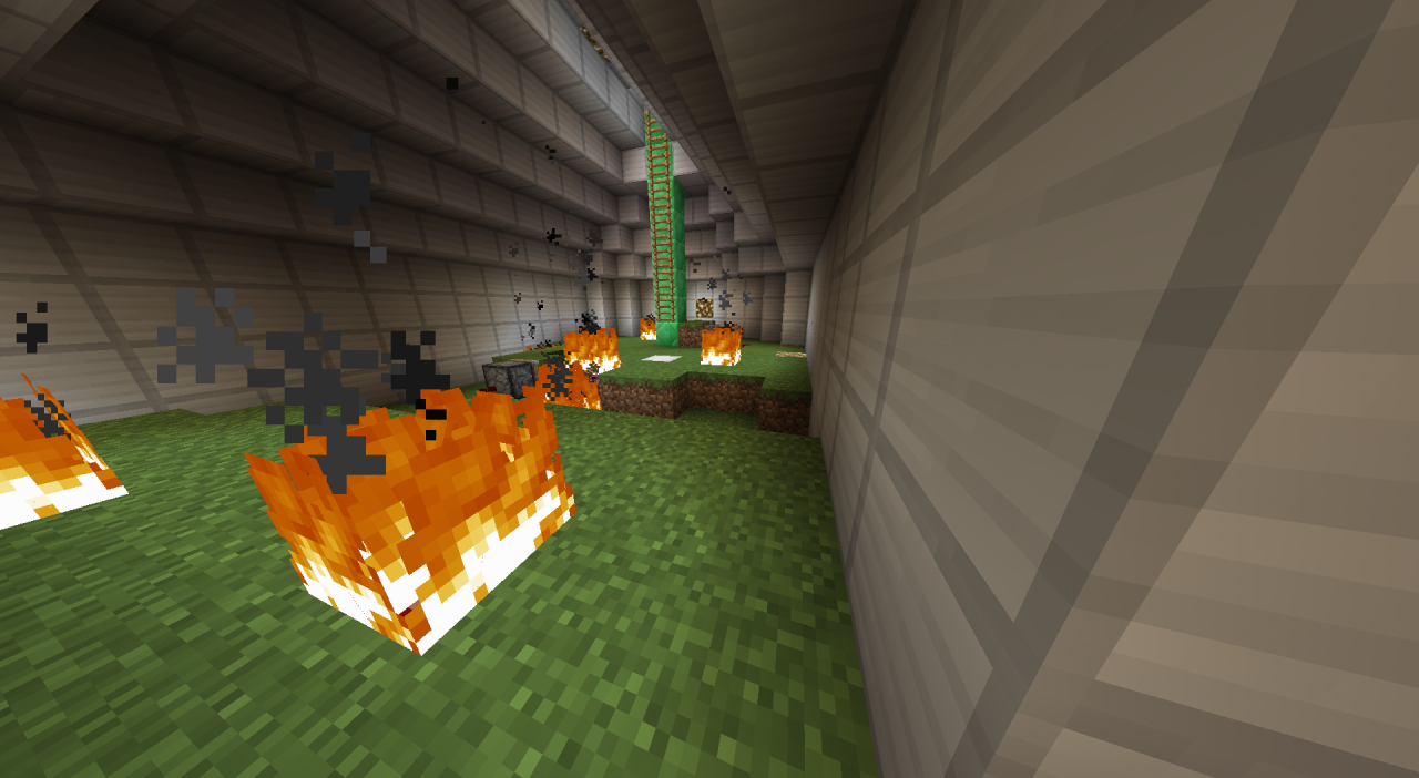 crash landing Minecraft Map