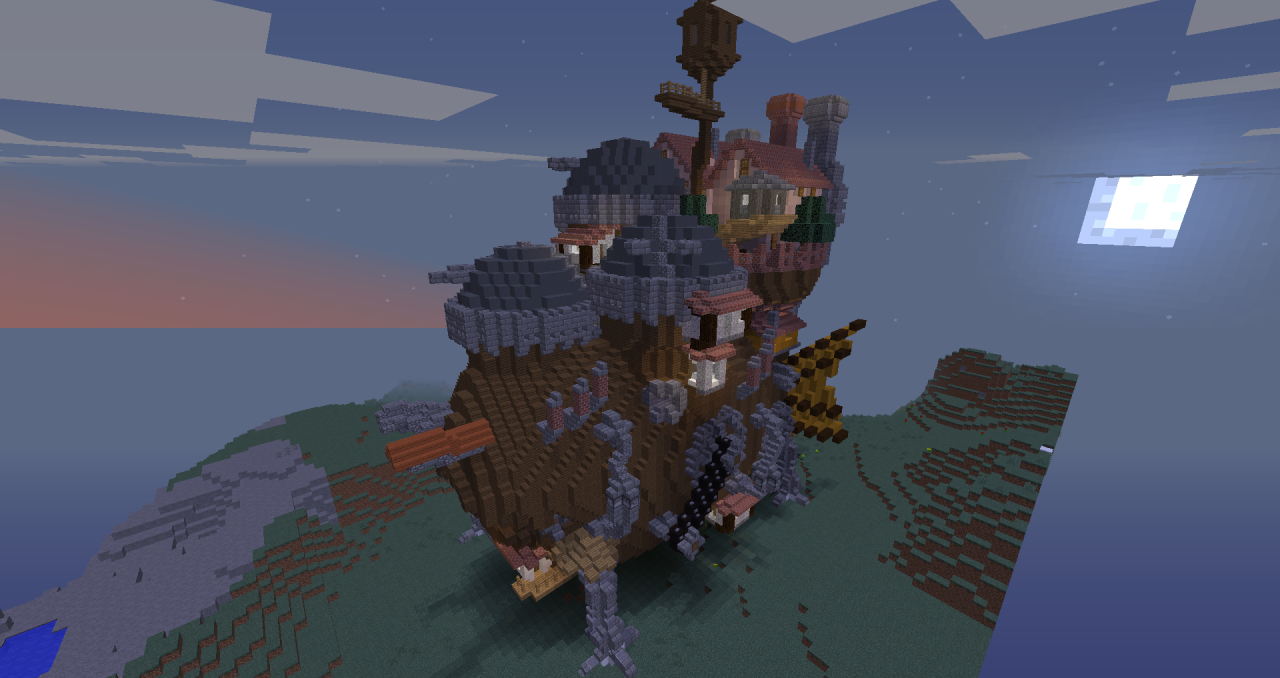 Big Walking House [1.81.12.2] Minecraft Map