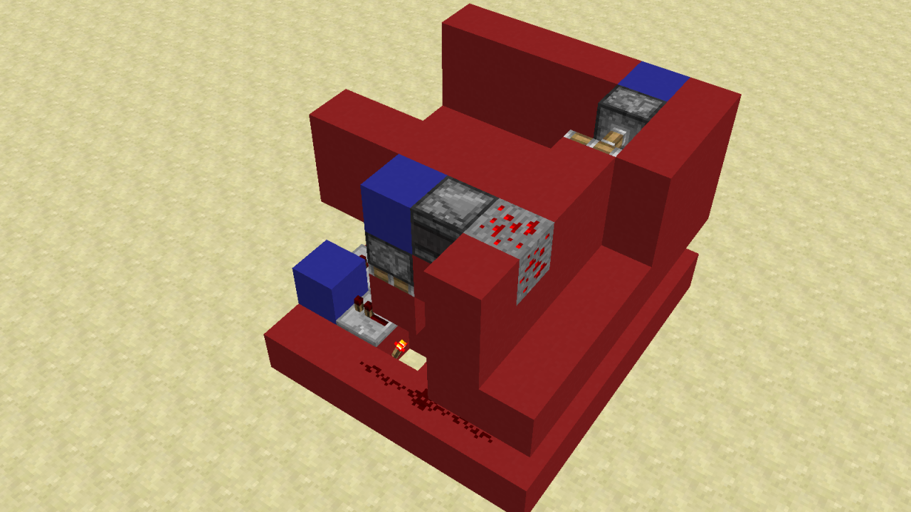Redstone Ore Punch Door Minecraft Map